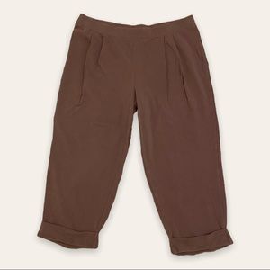 Saturday Sunday Lounge Jersey Capri Pants L